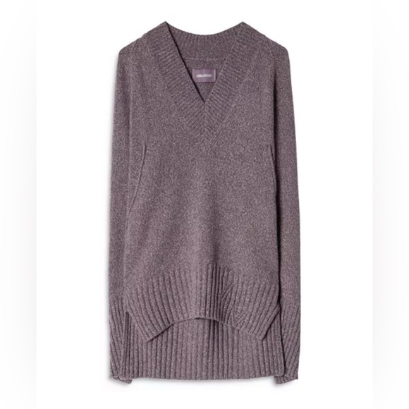 Zadig & Voltaire Womens Taylor 100% Cashmere V Neck Sweater. Small. EUC. - Picture 13 of 13